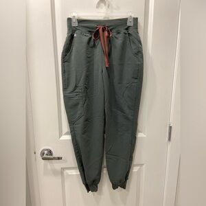 Figs High-waisted Zamora - Bonsai green